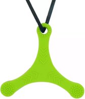 Bijtketting- Kauwketting- Boemerang- Groen