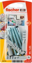 Fischer Sanitairbevestiging WL 7 x 65 (Per 4 stuks)