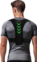 Rebela–Rug corrector-Rugbrace-Houding correctie-Postuur corrector-Unisex-One Size-Rugband-Groen