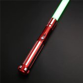 Star Wars Lightsaber - Lichtzwaard - Star Wars - Inclusief licht en geluid - Inclusief oplader - 82 cm - Elke lightsaber heeft 12 kleuren - TS015red