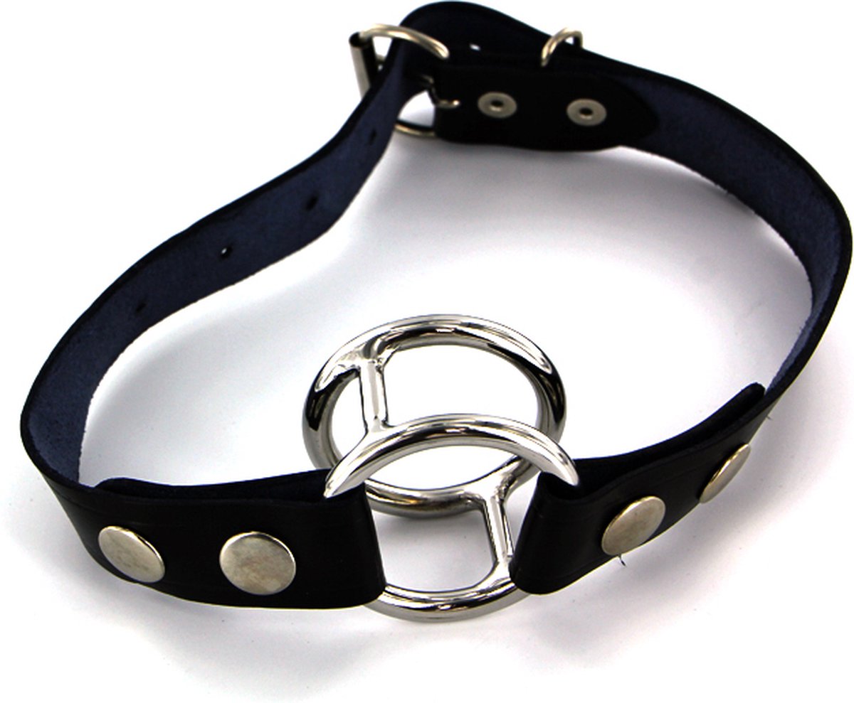 Goedkoopste Deep Throat Gag with Strap | Kiotos Steel