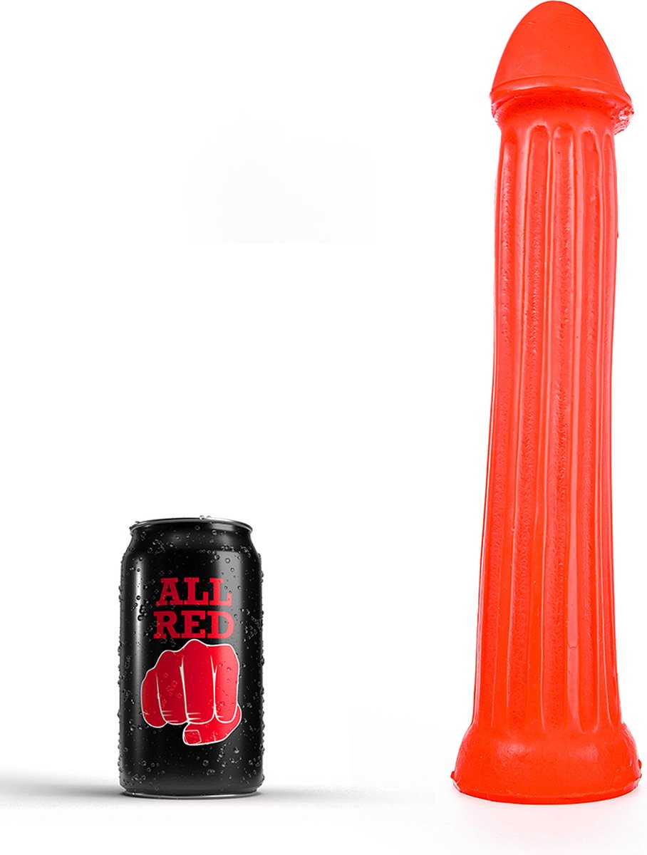 Goedkoopste All Red Dildo 31 x 5,5 cm - rood