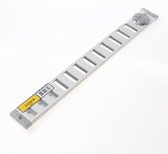Grille coulissante Gavo - 37 x 4 cm - Blanc