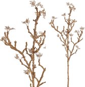 PTMD Twig kunstplant tak - L56 x B26 x H102 cm. - kunststof - Goud