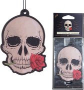 Puckator Gothic Schedel Skull - Luchtverfrisser Geurverfrisser - Rozengeur