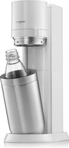 SodaStream DUO - wit - Incl. Quick Connect Koolzuurcilinder - Met 1 glazen en 1 herbruikbare plastic fles