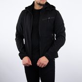 WildFace Duarte Black Softshell - Jas - Mannen - Maat M - Black