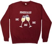 Foute kersttrui Prosecco Ho Ho Ho | Maat XS