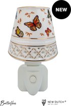 Night light LED Butterflies New Dutch nachtlampje met vlinders