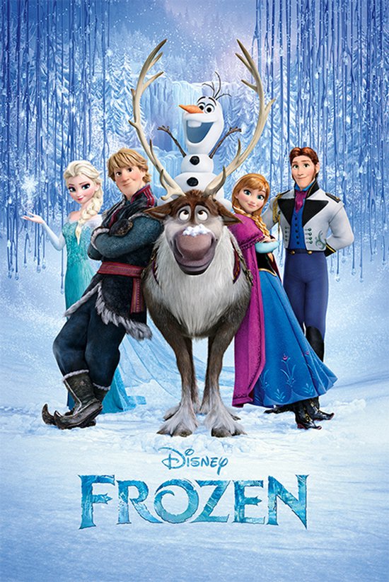 Frozen - Cast Maxi Poster