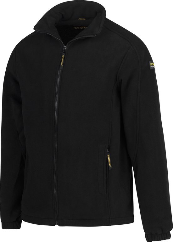 Ab-a.r_th winddichte fleece jas met capuchon voor heren