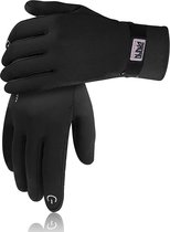 Fietshandschoenen - Windproof/Waterproof - Handschoenen Met Touchscreen - Zwart