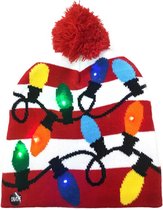 Foute Kerstmuts, Kerstmuts, Foute , Muts, FouteKerstMuts, Muts met lampjes, Klerstkleding, kerst