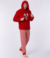 Woody pyjama - rood - 212-1- CHA-M/407 - maat 152