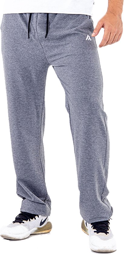 Buzari Jogging pants hommes - gris foncé - XXL - pantalons d'entraînement hommes - Pantalons de sport longs
