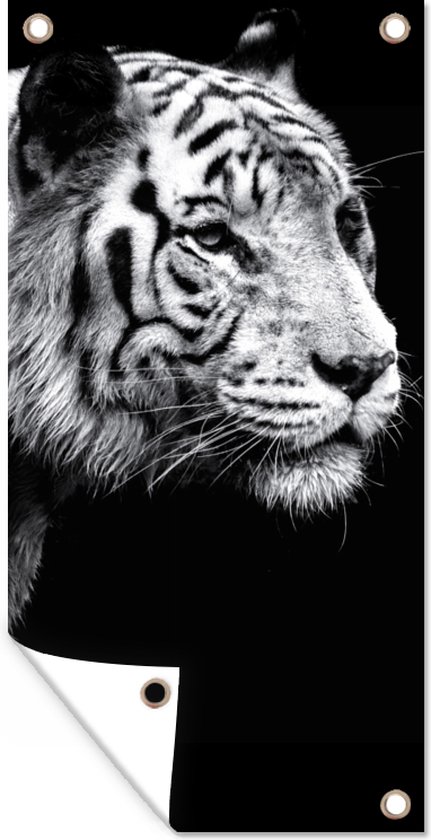 Autocollant Mural 3D Tigre Blanc – Décoration Adhésive, Vinyle Résistant à L’eau, Facile à Poser Et à Retirer - 2