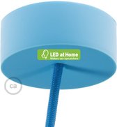 LEDatHOME - Siliconen plafondkap - Afwerking Lichtblauw