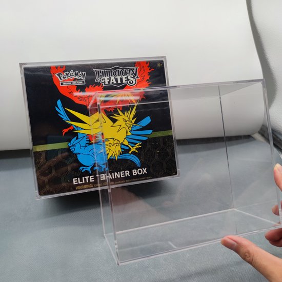 Afbeelding van het spel Acryl Elite Trainer Box Pokemon Case - Bescherming - Magnetische sluiting