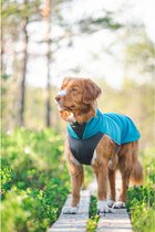 Jumppa Pomppa, honden sweater, hondentrui, Petrol, Maat 44: ruglengte 42-45cm