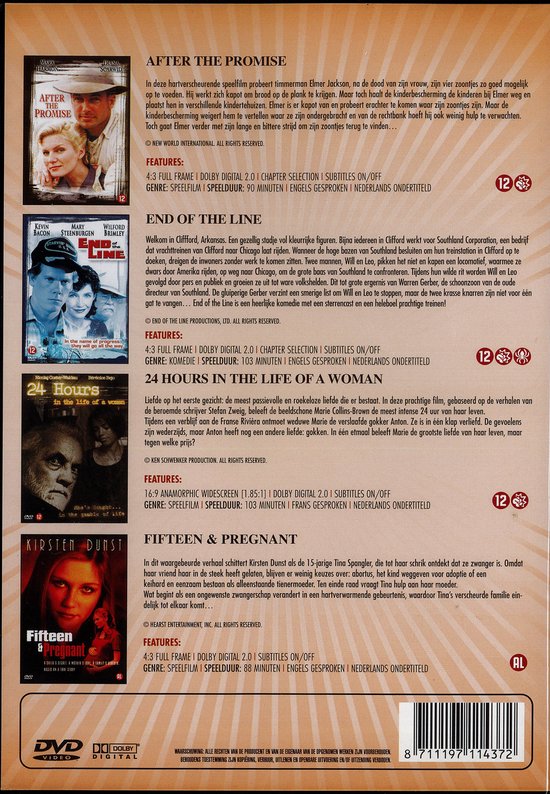 4 DVD Toppers vol. 1 - After the Promise, 24 Hours In The Life Of A Woman,  Fifteen &... | bol.com
