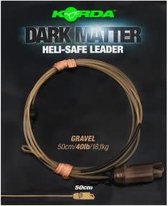 Korda Dark Matter Heli Safe Leader - Clear - 40lb - 50cm - Transparant