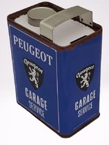Spaarpot In Vorm Oil Can - Peugeot Garage Service (made in France)