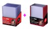 Afbeelding van het spelletje Ultra pro Toploader + Ultra Pro  Red Border Combi Pack | 25st. + 25st.|Toploaders Kaarten | Pokemon