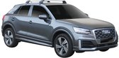 Audi Q2 5drs SUV 2016 - heden Premium Dakdrager Zwart Whispbar Auto Exterieur Accessoires