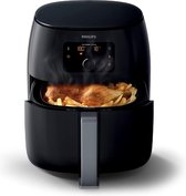 Airfryer Premium XXL - 1400 g friet - 5 tot 6 personen - tot 90% minder vet - multifunctioneel - 5 bakprogramma's - vaatwasmachinebestendig - Warmhoudmodus - Met receptenboekje -