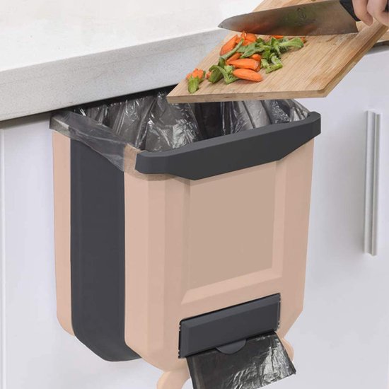 Prullenbak Duurzaam Afvalbakje voor keuken badkamer bol