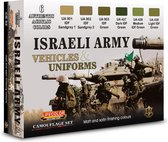 Lifecolor CS32 Israeli tanks and uniforms + 6 pipetjes 2ml