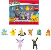 POKEMON - Pak van 8 wave 6 figuren