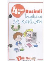 Dahi Adam 4. Sınıf Resimli İngilizce Dil Kartları