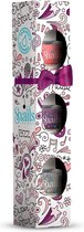 Kinderen Meisjes  Nagellak Snails veilig afwasbaar MUSIC  Mini Pack van 3 Beautyset Make-up