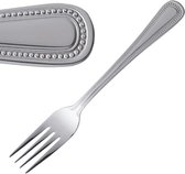 Olympia Dessertvork Bead - RVS - 18,5cm ( Set van 6 )