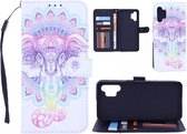 Oppo A91 Bookcase hoesje met print - Elephant 3D