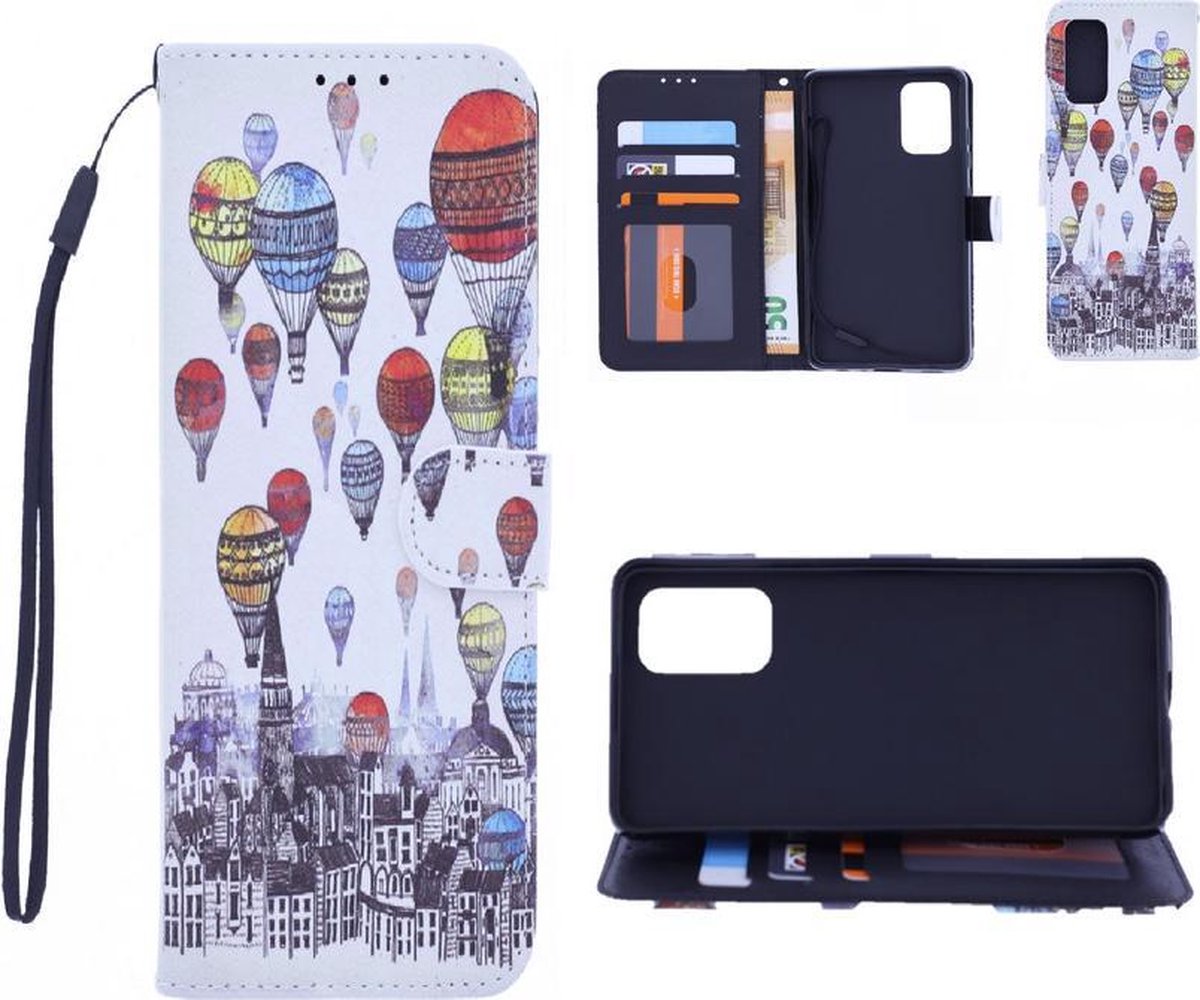 Bookcase Geschikt voor: Samsung Galaxy S20 FE hoesje met print - Air Balloon