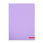 Groot notitieboek A4 - Blanco inhoud - Met luxe harde kaft - Lila - Gratis verzonden