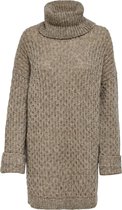 ONLY ONLGERTRUD LIFE L/S LONG PULLOVER KNT Vrouwen Jurk  - Maat XS