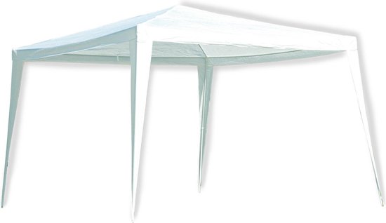 Wetland omverwerping Sprong Partytent Wit 3x3m | bol.com