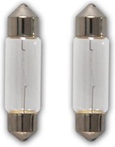 Pro Plus Autolamp Buislamp - 12 Volt - 5 Watt - SV8.5 - 11 x 38 mm - 2 stuks