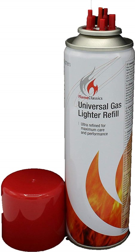 Foto: Butaan gasfles aansteker navulgas 250 ml