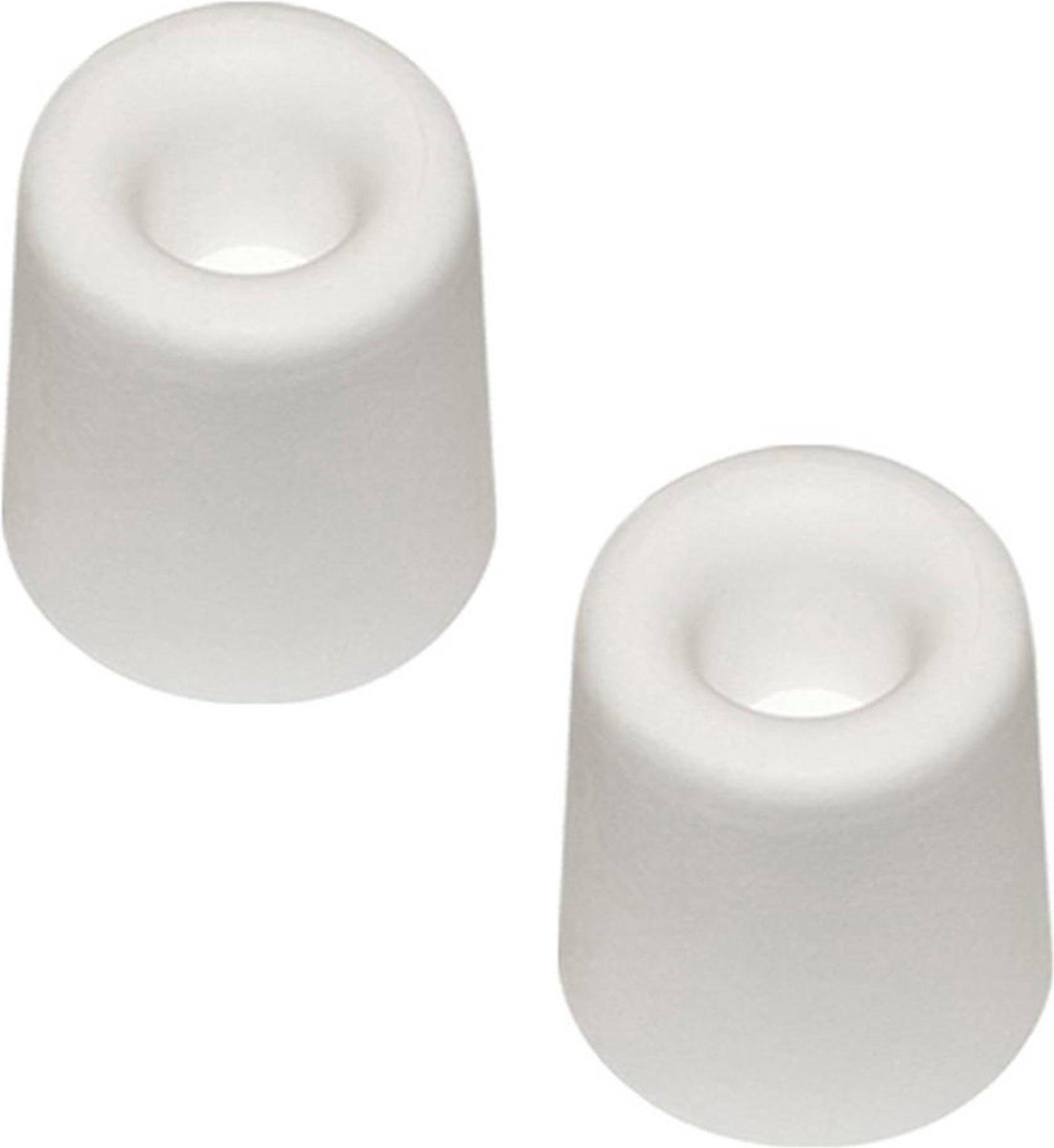 Benson Deurstopper Rond - Wand - 30 mm - Ø 40 mm - 2 stuks