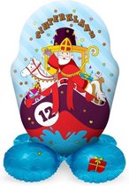 Folieballon Sinterklaas op Standaard