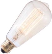Kooldraadlamp rustika goud 40W grote fitting E27 143mm