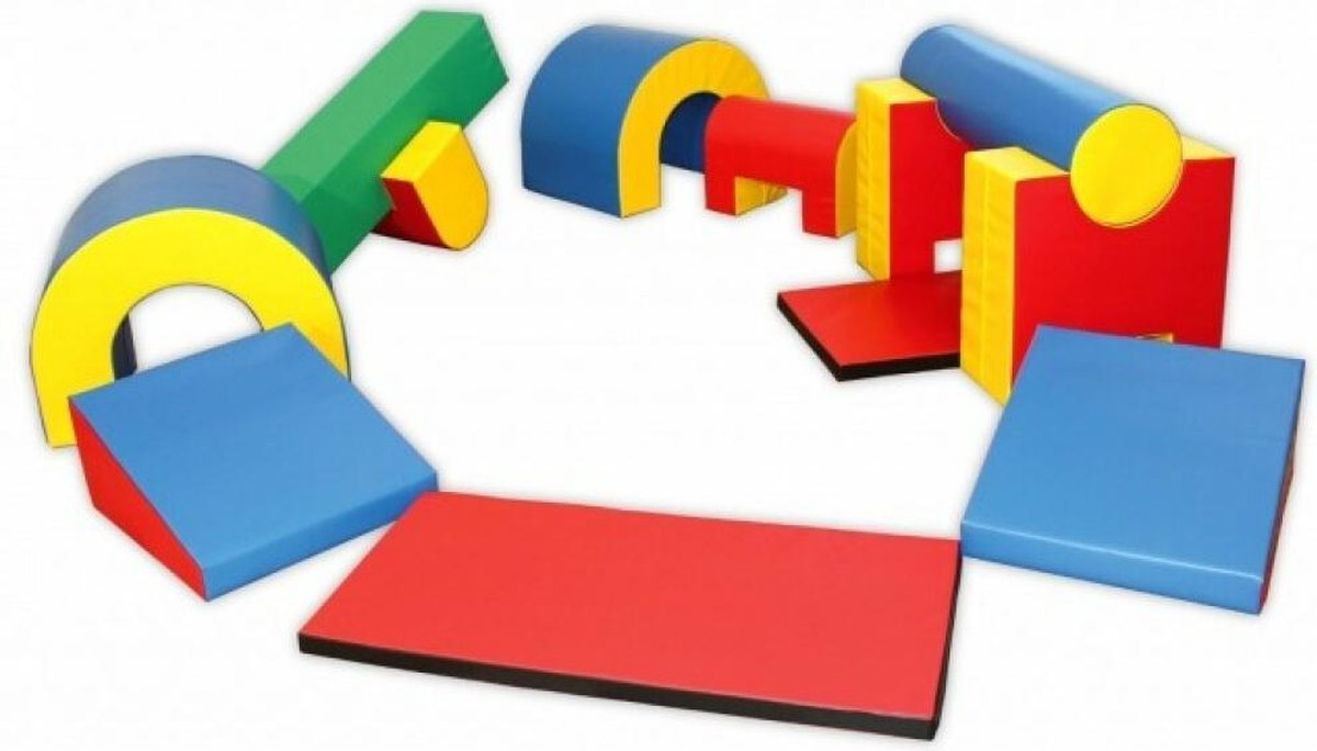 Vouwbare Soft Play Foam Blokken Mega Activity Set- Speelkussen | bol