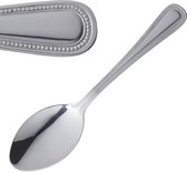 Olympia Tafellepel Bead - RVS - 20,5cm ( Set van 6 )