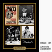 Allernieuwste Canvas Schilderij VIP Tribute Bokser Muhammed Ali (Cassius Clay) - Memorabilia CANVAS - Muhammad Ali - 30 x 40 cm