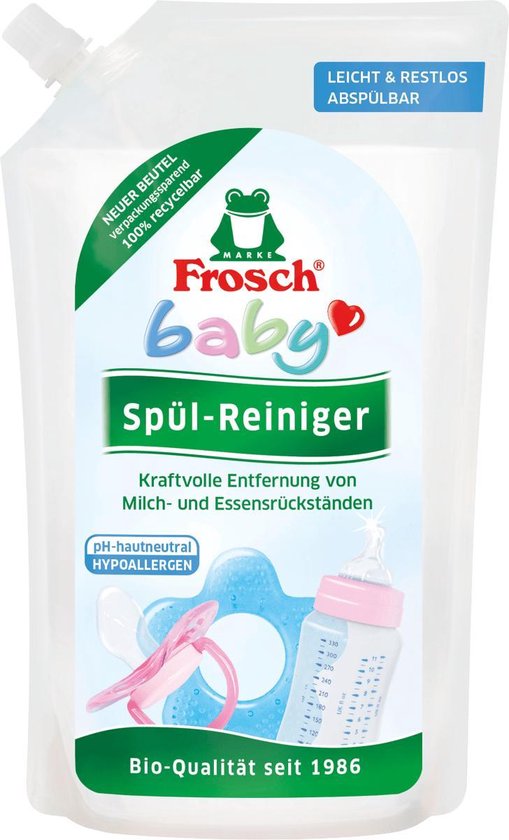 Frosch Navulverpakking baby spoelmiddel, 500 ml