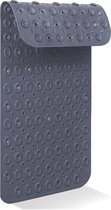Dieux® - Luxe Badmat - Grijs - Badmat Antislip - Douchemat - Antislipmat Douche - Badkamermat - Badkamer - Douche - Bad